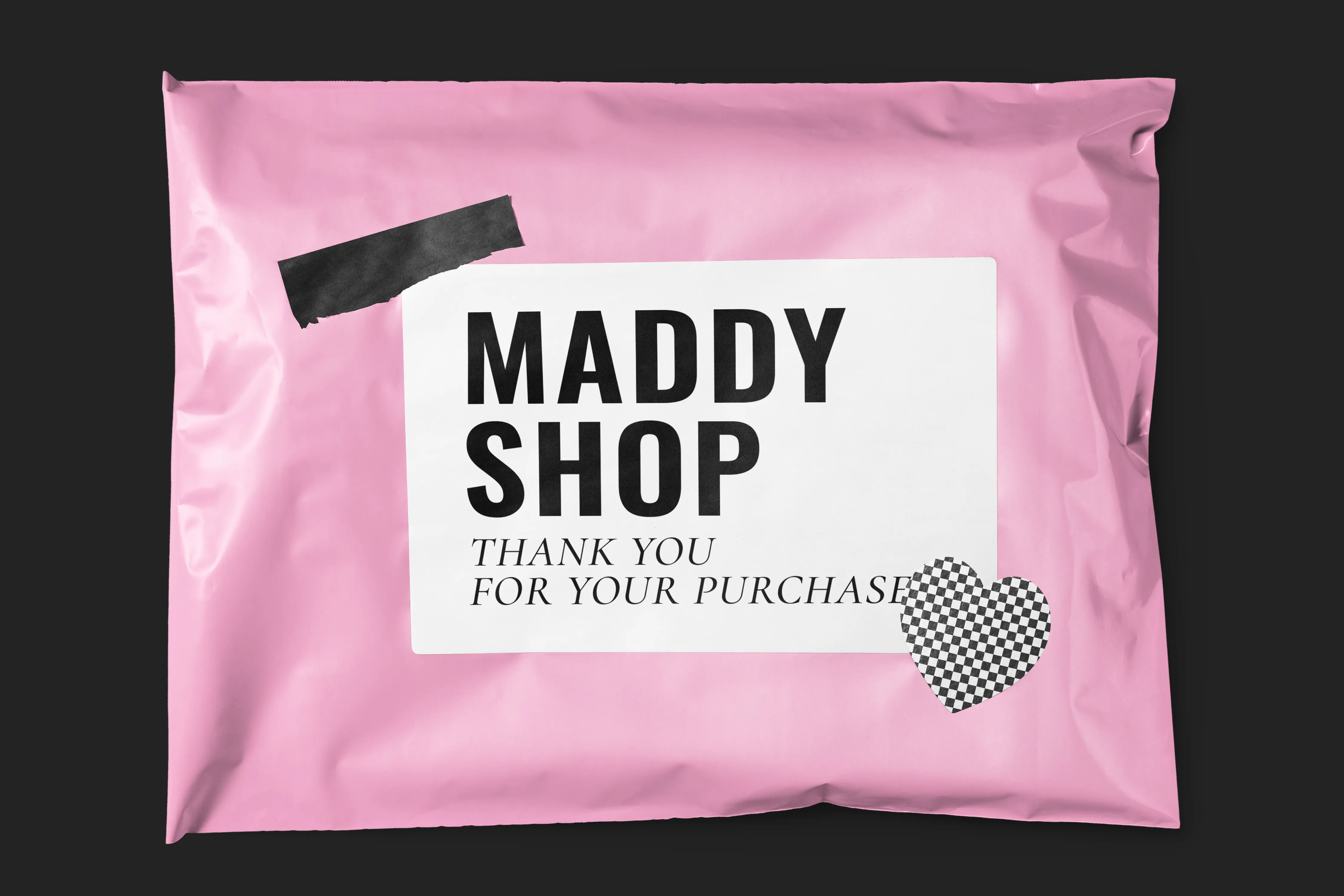 Página de produto: Envelope para e-commerce personalizado