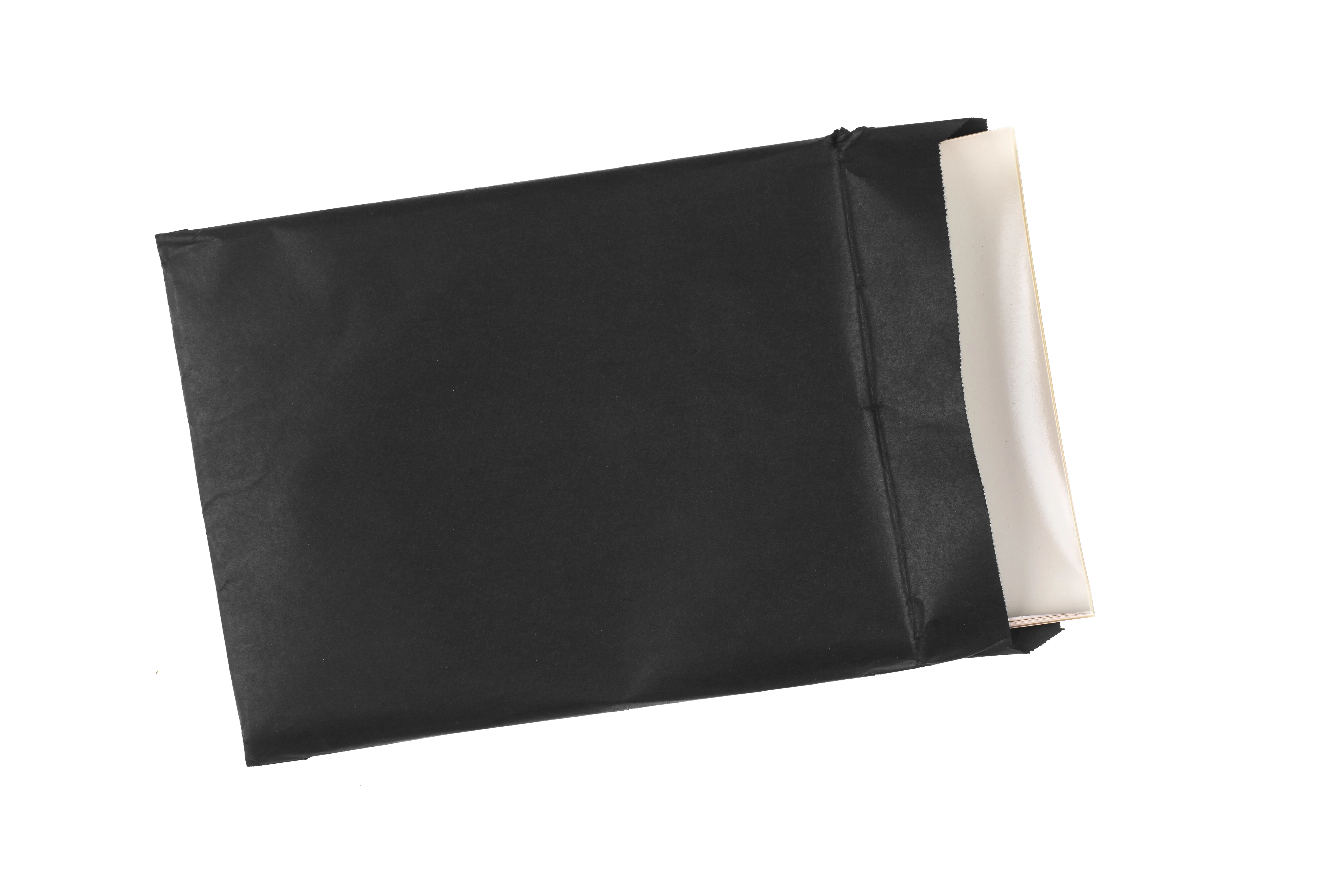 Página de produto: Envelope preto personalizado